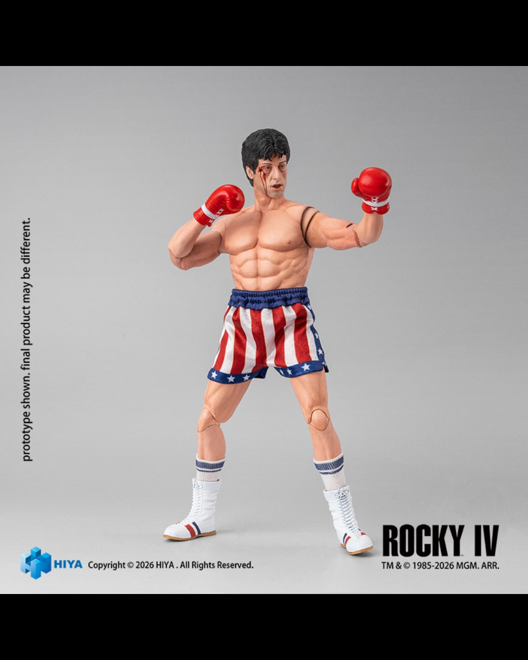 HIYA TOYS ESR0222 1/12 Rocky IV (1985) Rocky Balboa (Boxer Ver.)