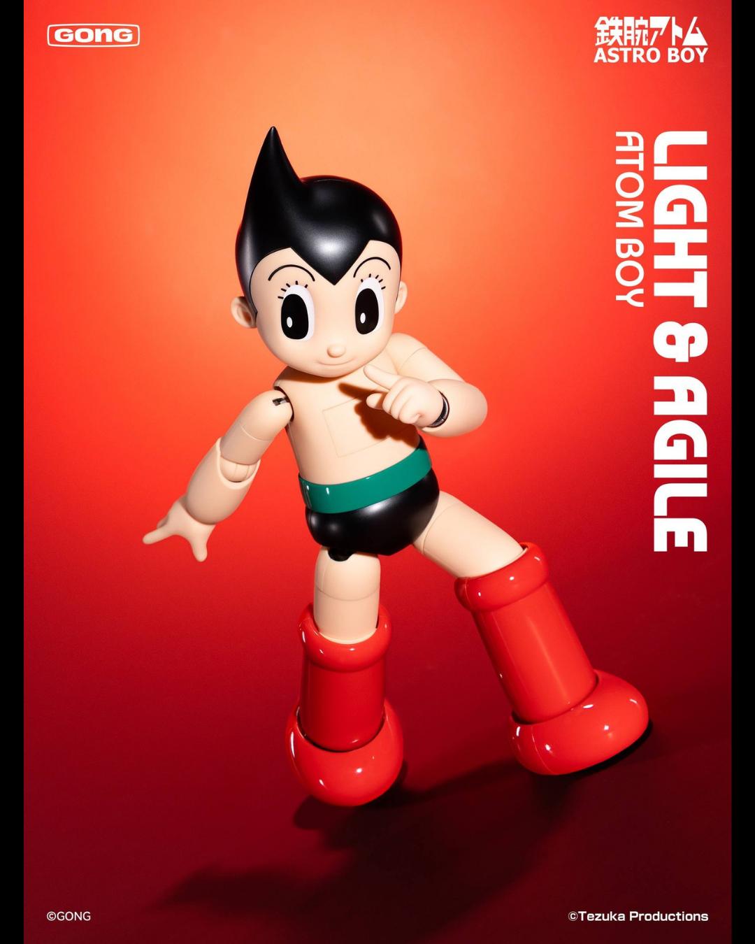 GONG Astro Boy Series : Astro Boy (Alloy Articulated Figure)