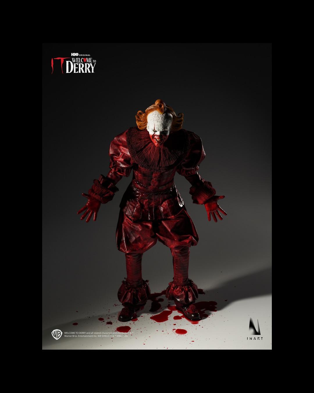 InArt Ag-A045 1/6 IT Welcome to Derry : Season 1 - Pennywise (Blood Ver.)