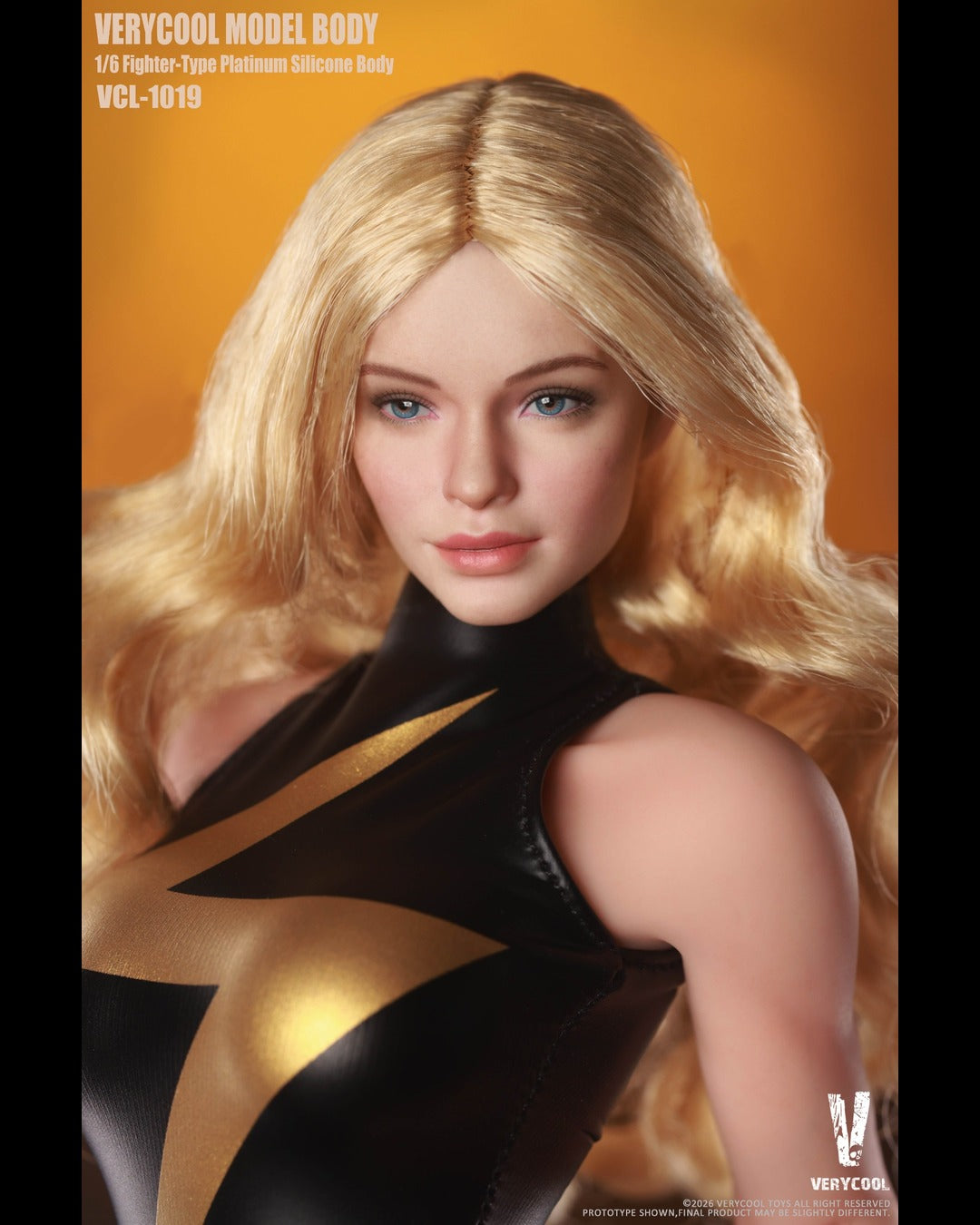 VERYCOOL VCL-1019 1/6 Female Head Sculpture (Movable Eyes)