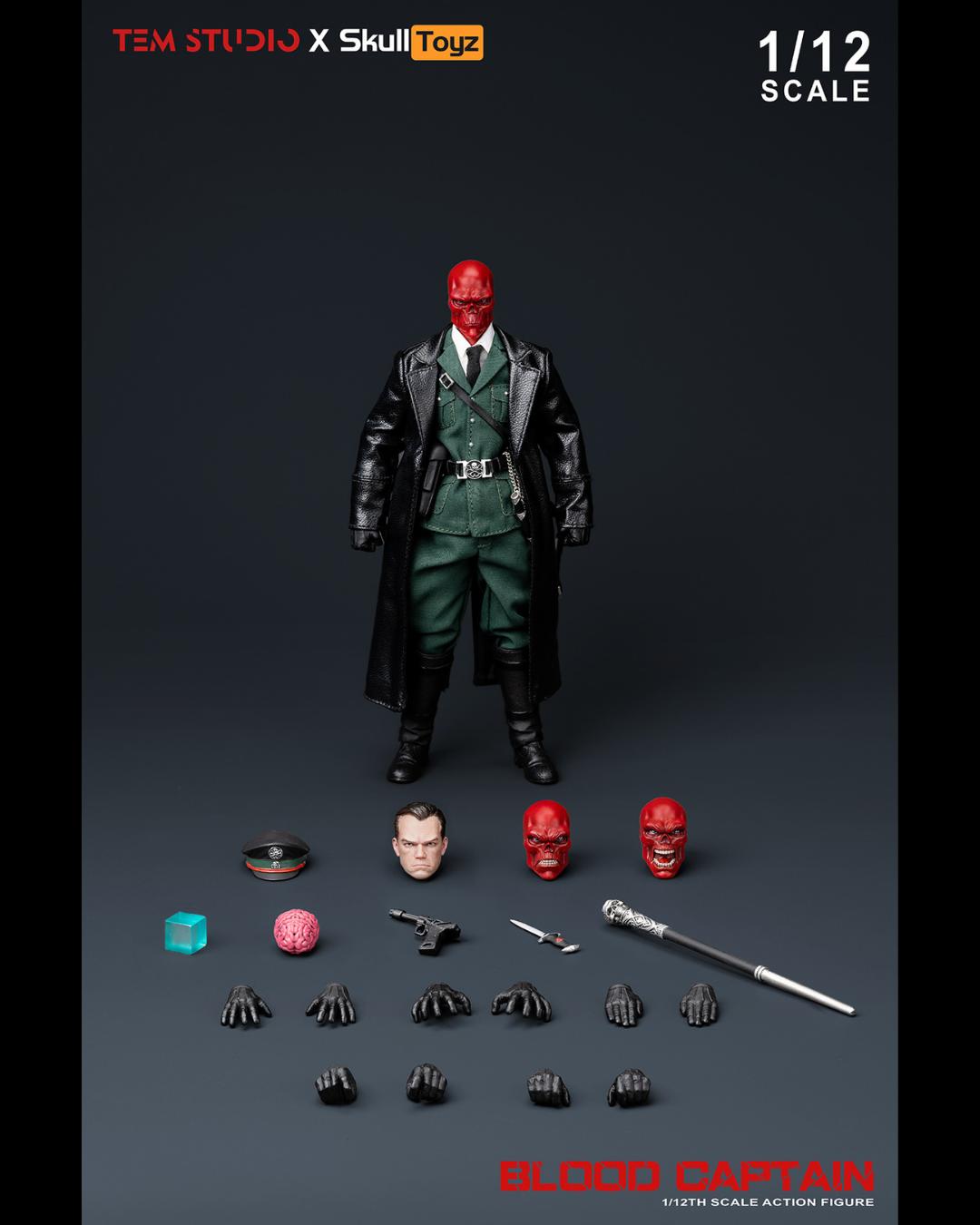 TEM STUDIO TEMS007A 1/12 Blood Captain (Green Uniform)