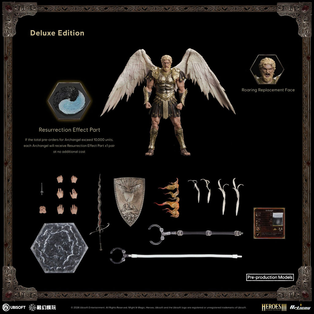 Fusion Fantasy FTM3-01 1/12 Classic Game Heroes of Might & Magic III : Archangel - Deluxe Version