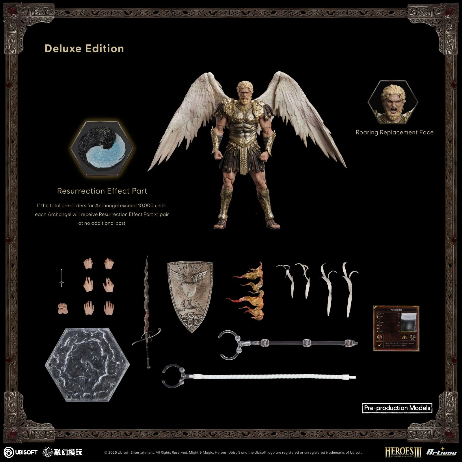 Fusion Fantasy FTM3-01 1/12 Classic Game Heroes of Might & Magic III : Archangel - Deluxe Version