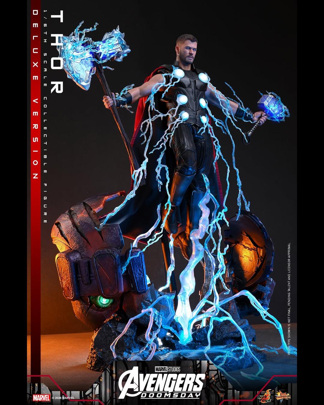 Hot Toys MMS919 1/6 Avengers Doomsday Thor (DX Ver.)