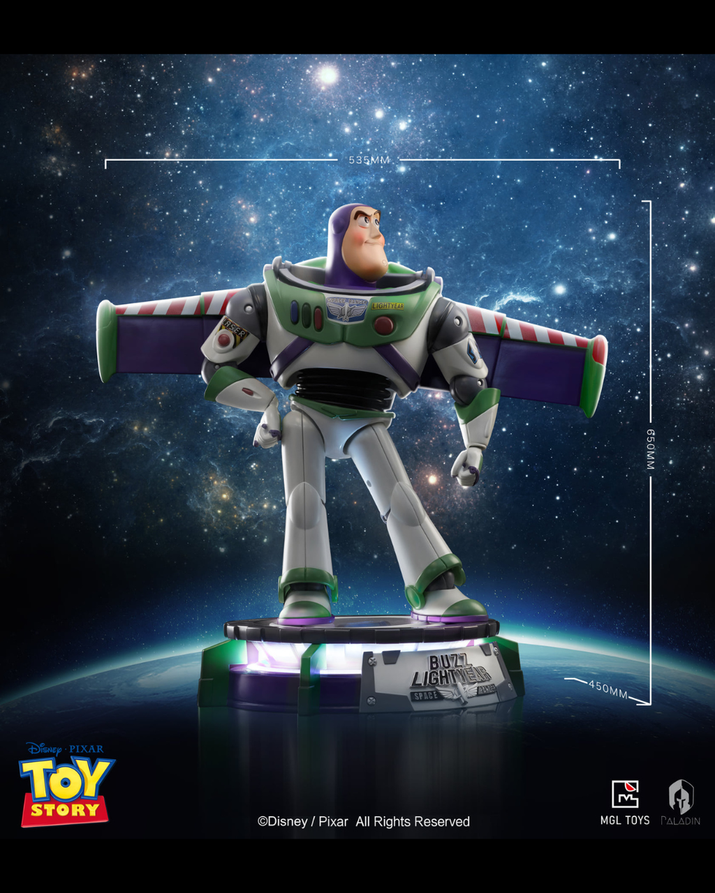 MGL TOYS x PALADIN Toy Story Buzz Lightyear Statue