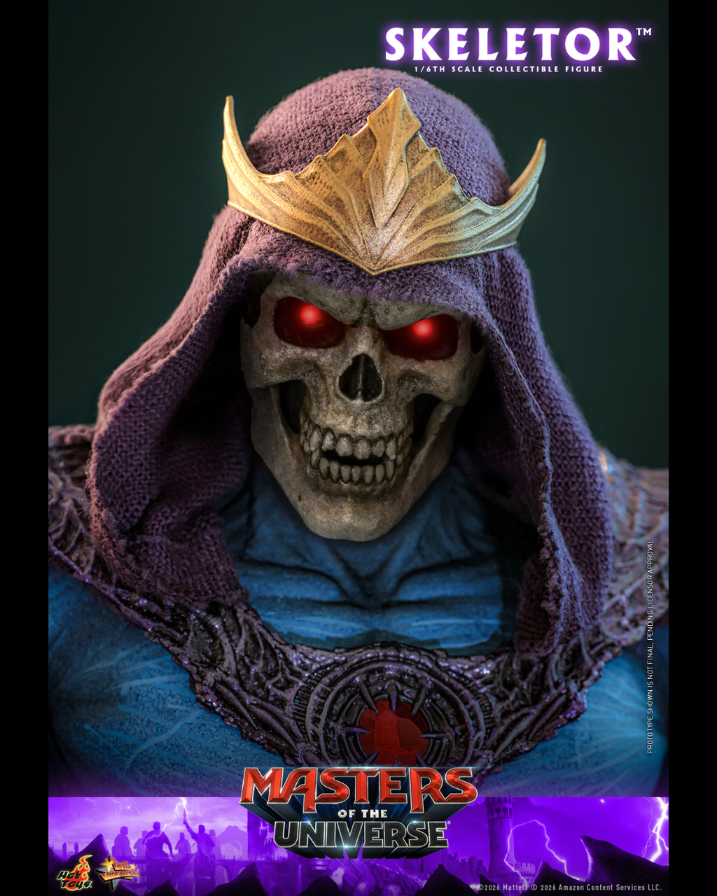 Hot Toys MMS889 1/6 Masters of the Universe - Skeletor