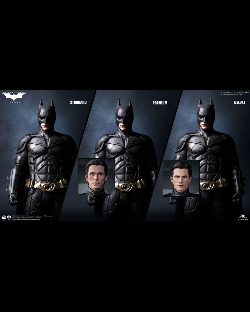 Queen Studios 1/3 The Dark Knight Batman (Premium Edition)