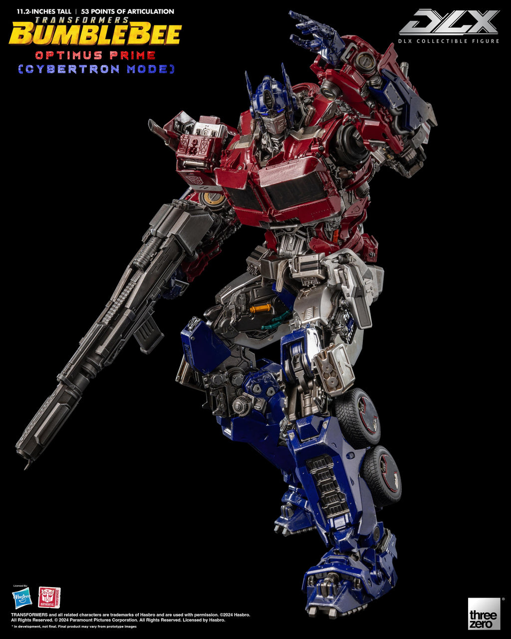 Threezero 3Z0650 Transformers: Bumblebee - DLX Optimus Prime (Cybertron Mode)