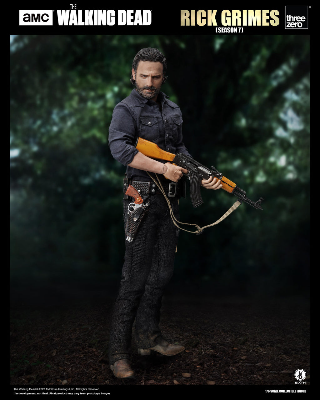 Threezero 3Z0590 1/6 The Walking Dead Rick Grimes (Season 7)