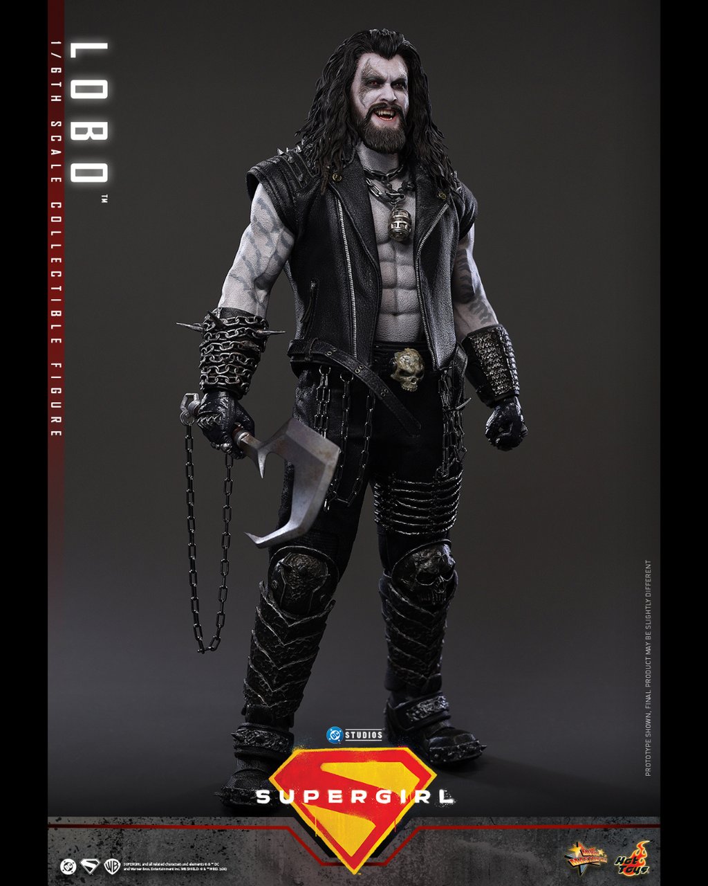 Hot Toys MMS890 1/6 Supergirl & Krypto - Lobo