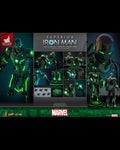 Hot Toys Exclusive CMS036D83 1/6 Marvel Comics Superior Iron Man (Infamous Neon Version)