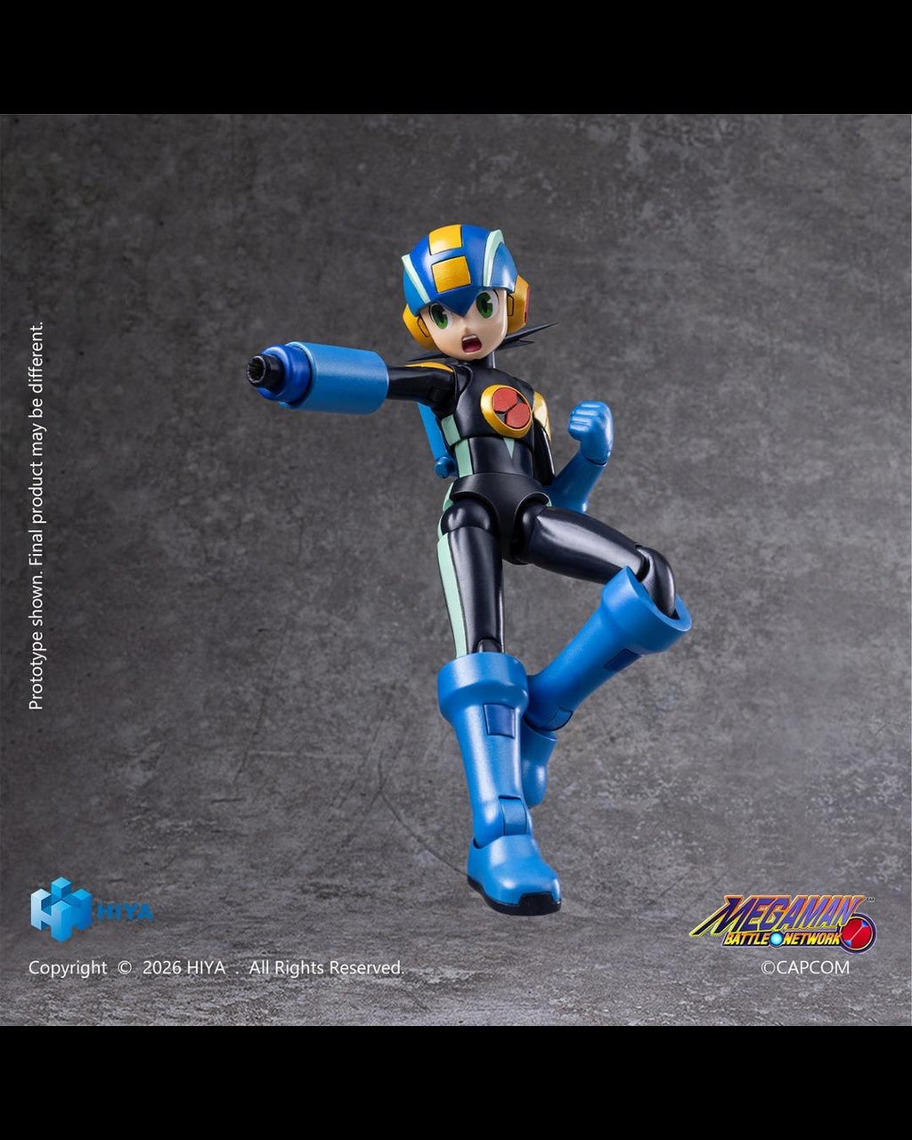 HIYA Toys EBM0389 Mega Man Battle Network Series MegaMan.EXE (Rockman.EXE)