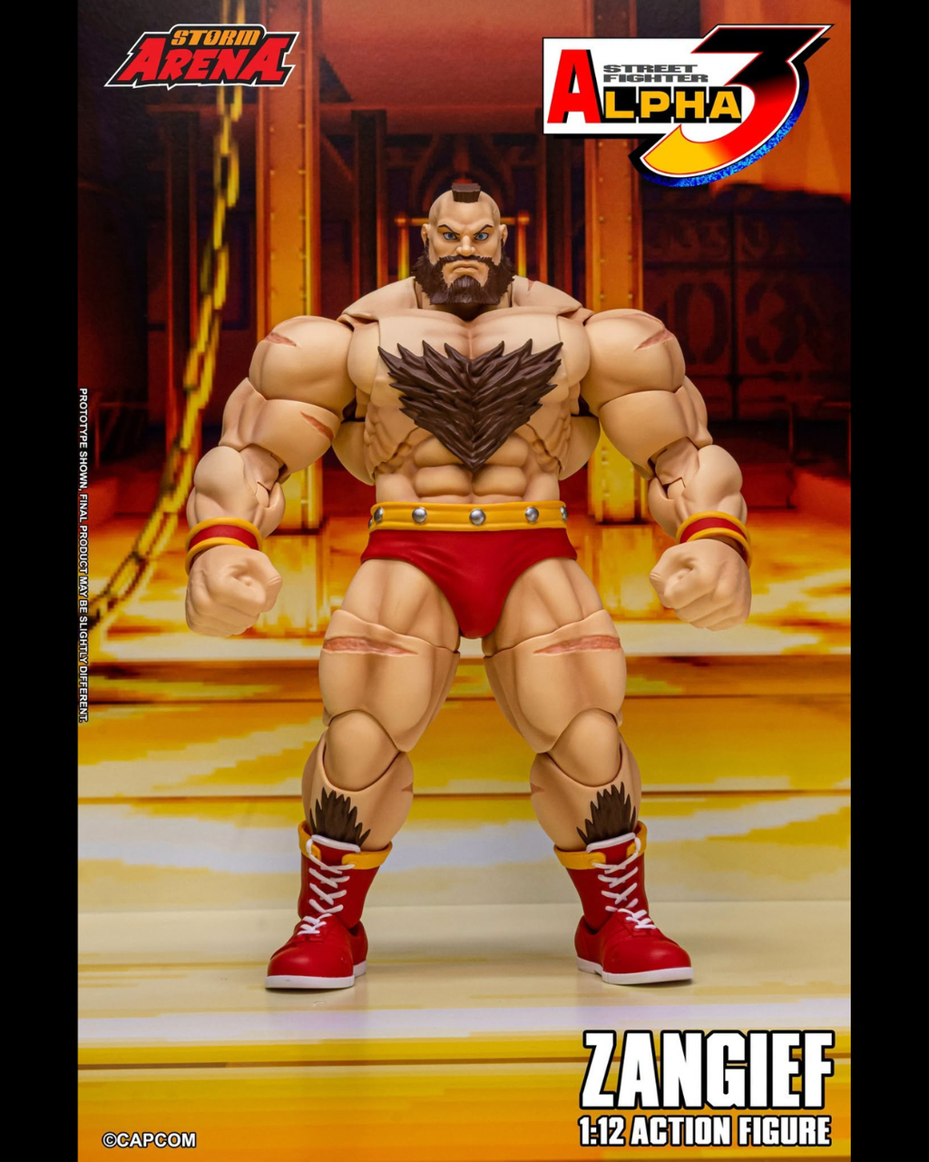 Storm Arena SFSA08 1/12 Street Fighter Alpha 3 : Zangief