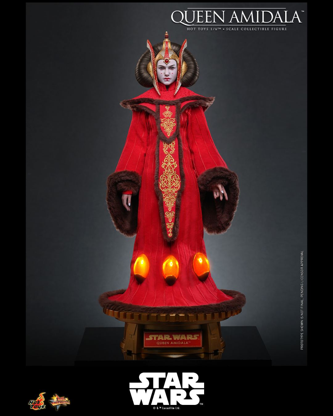 Hot Toys MMS883 1/6 Star Wars : The Phantom Menace - Queen Amidala
