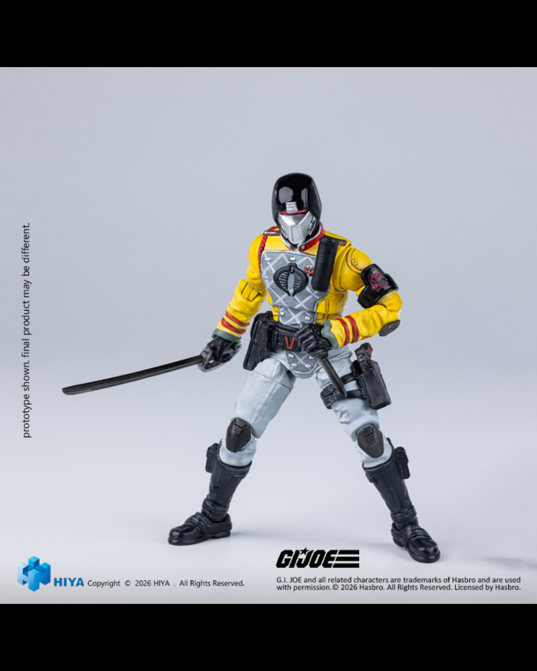 HIYA Toys EMG0515 1/18 G.I. Joe Crimson Guard (Python Patrol Version)