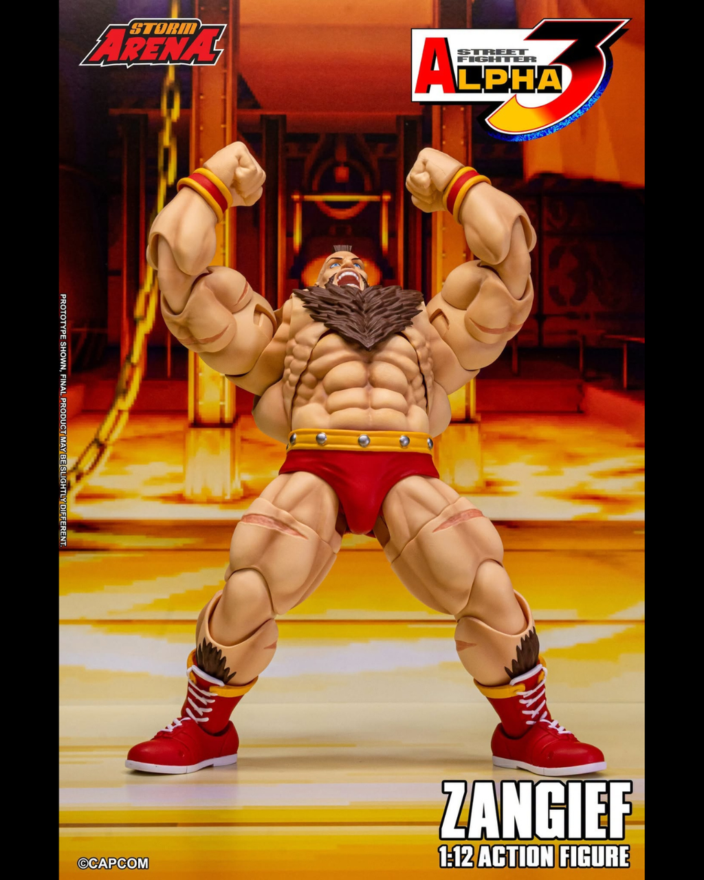 Storm Arena SFSA08 1/12 Street Fighter Alpha 3 : Zangief