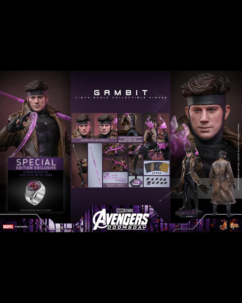 Hot Toys MMS910B 1/6 Avengers Doomsday Gambit (Regular Ver.) (Special Edition)