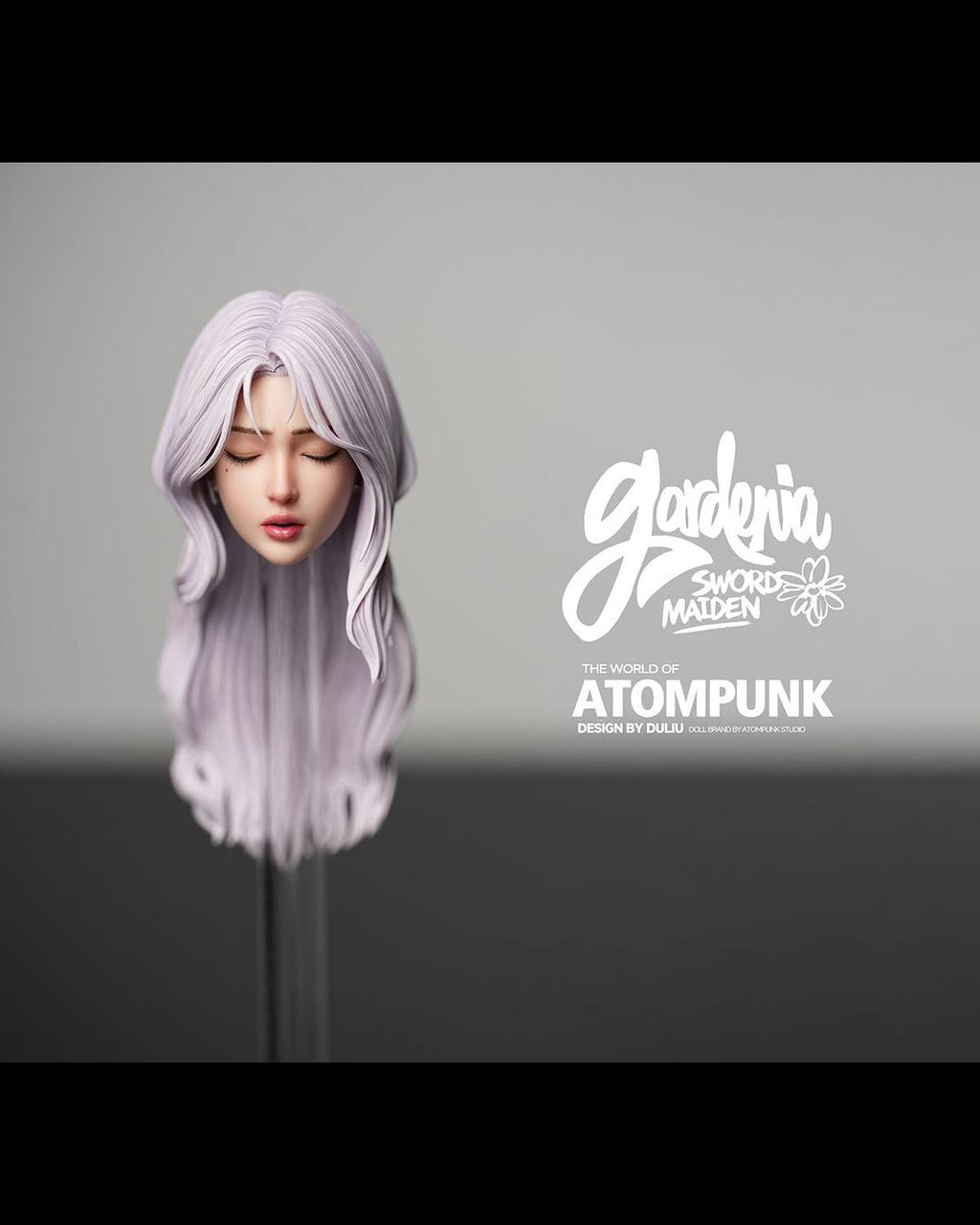 Atompunk 1/6 Gardenia Sword Maiden Head Sculpture