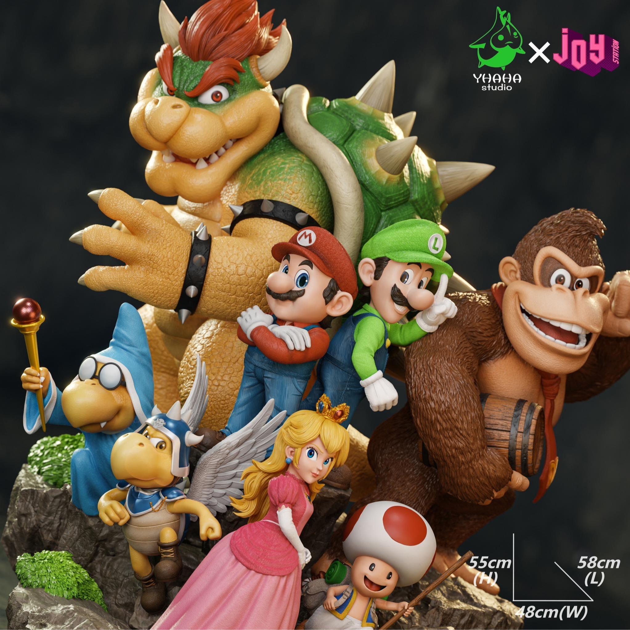JOY Station Collectibles Super Mario Bros Family (Exclusive Ver.)