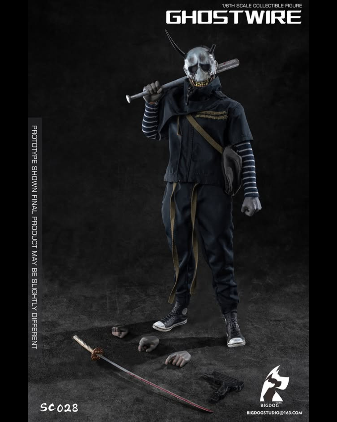 BIGDOG STUDIO SC028 1/6 Ghostwire