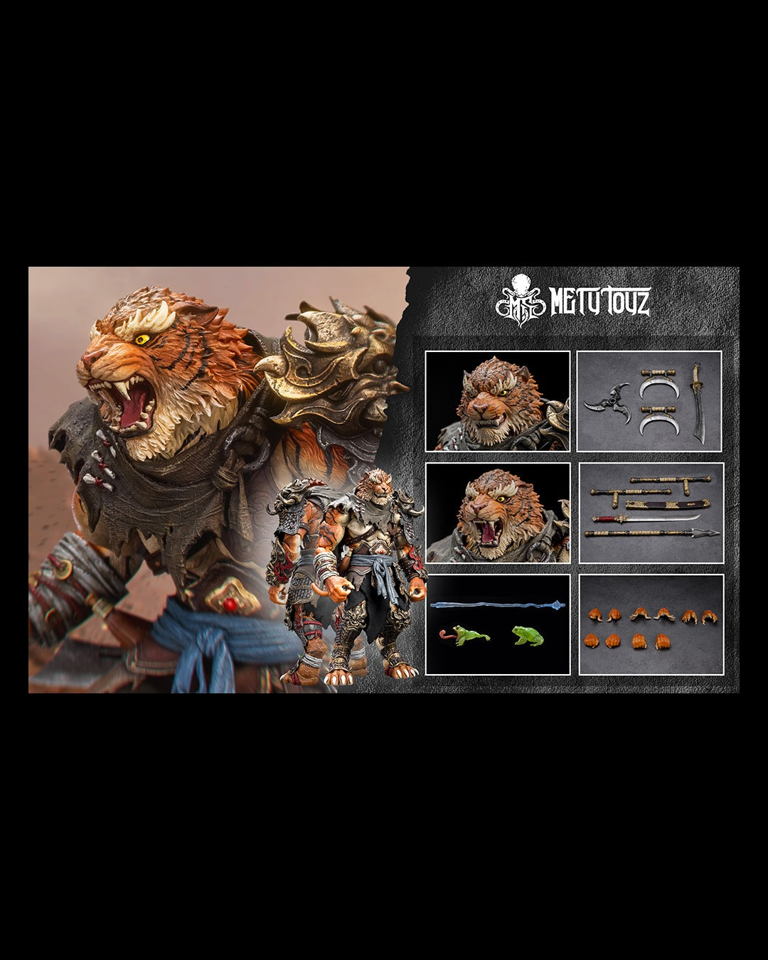 Mety Toyz 1/10 Adventurer's World Tiger Vanguard