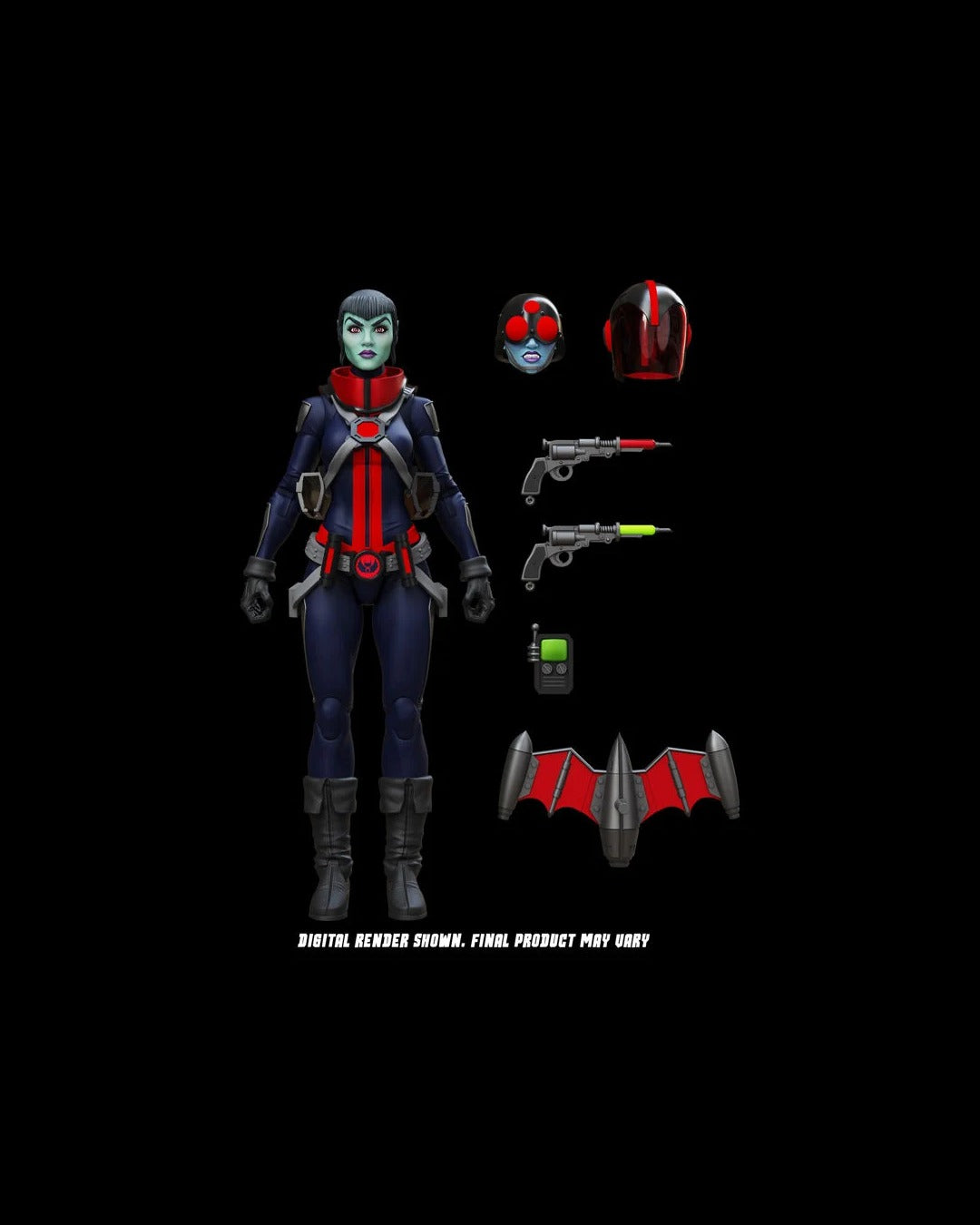 Boss Fight Studio 1/12 Epic HACKS Core Wave 2 :  Mercy Zaleska (Vampiron Secret Service)