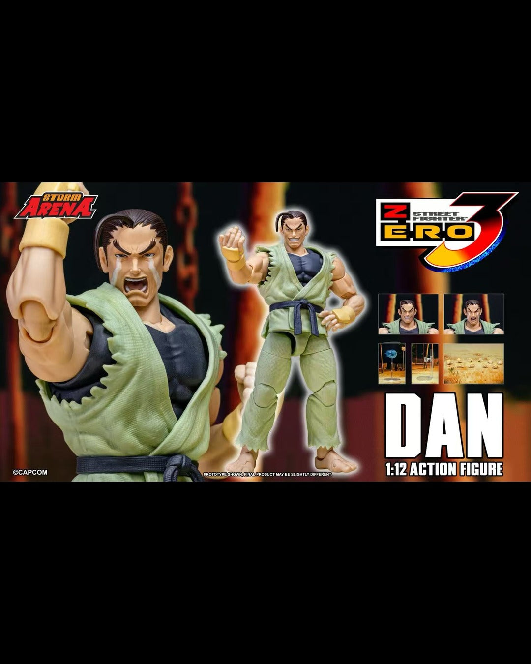 Storm Arena 1/12 Street Fighter Zero 3 Dan (Limited Variant Color)