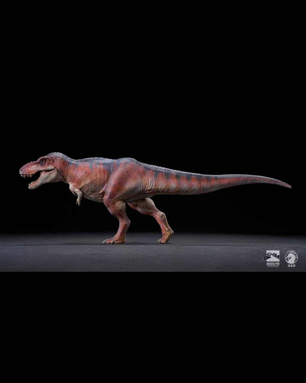 W-Dragon 1/35 Stratum Records Series Jurassic Dinosaur T-Rex Statue