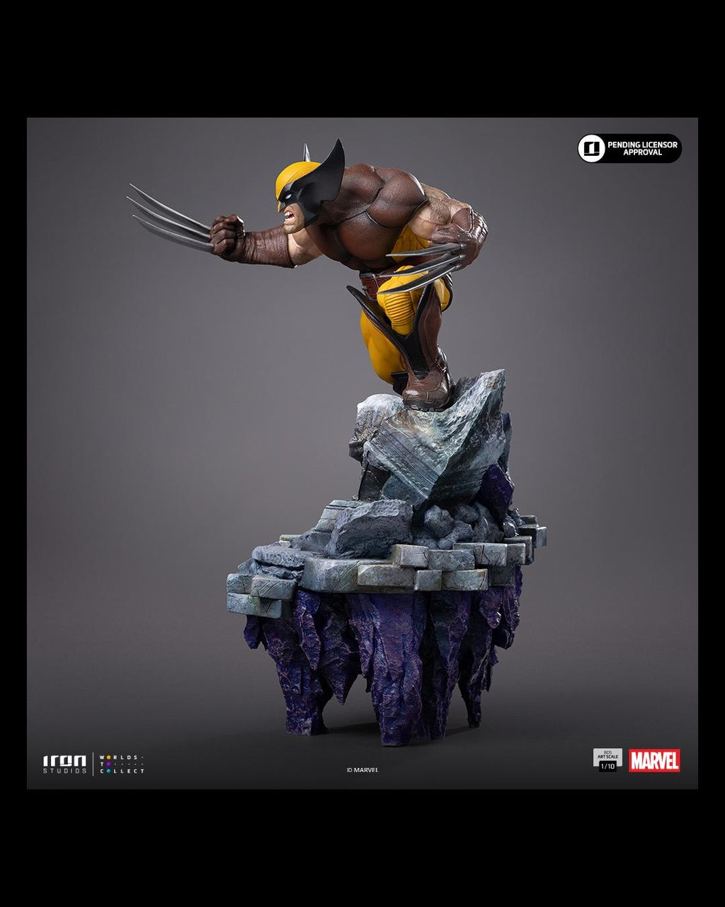 Iron Studios BDS Art Scale 1/10 Marvel Comics Wolverine (Infinity Gauntlet Diorama)