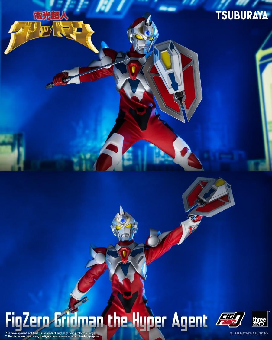 Threezero 3Z0439 1/6 FigZero Gridman the Hyper Agent