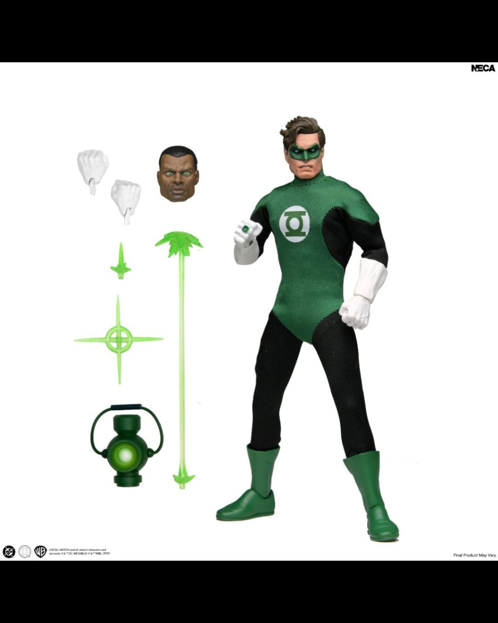 NECA 8" Scale DC Comics - Green Lantern (Clothed Figure)