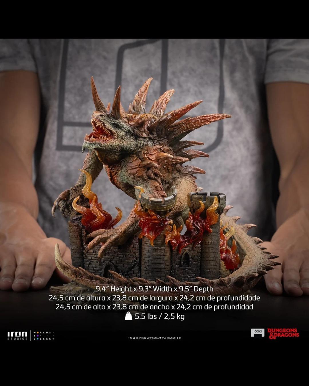 Iron Studios ICONS Dungeons & Dragons Tarrasque Statue