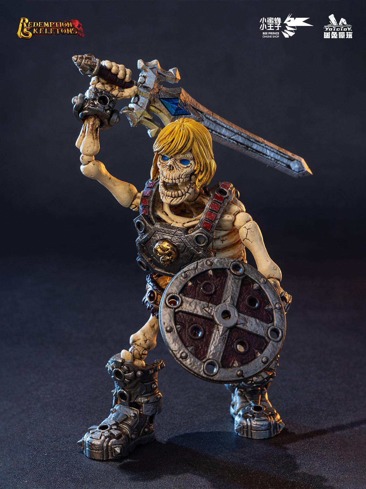 YOTO Toys YTSS-004 1/12 Skeleton Legion Fierce Battle Against the Hero - The Skeleton Berserker