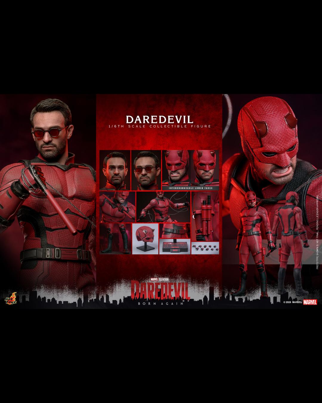 Hot Toys TMS154 1/6 Daredevil Born Again : Daredevil
