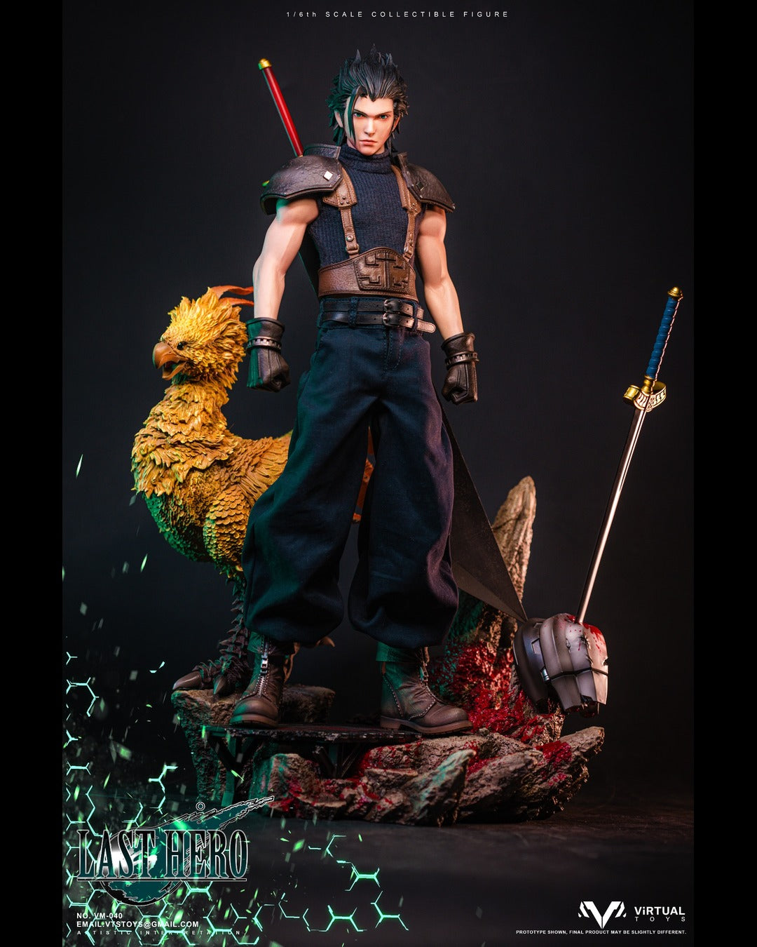 VTS TOYS VM-040DX 1/6 Final Fantasy Zack Fair (Collector's Edition)
