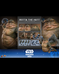 Hot Toys MMS885 1/6 Star Wars : The Mandalorian & Grogu - Rotta The Hutt