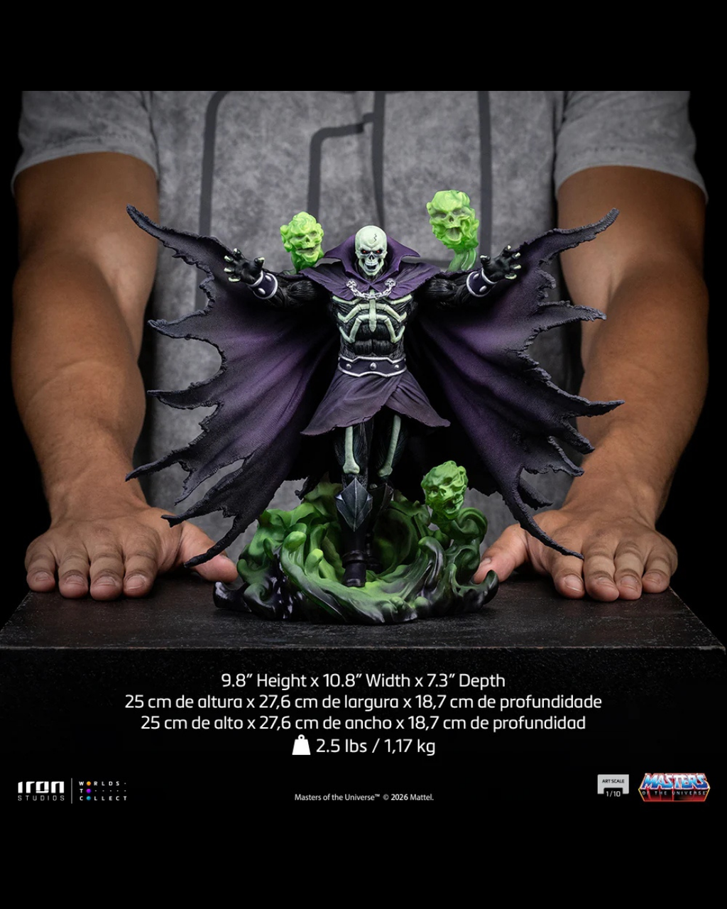 Iron Studios Art Scale 1/10 Masters of the Universe - Scare Glow
