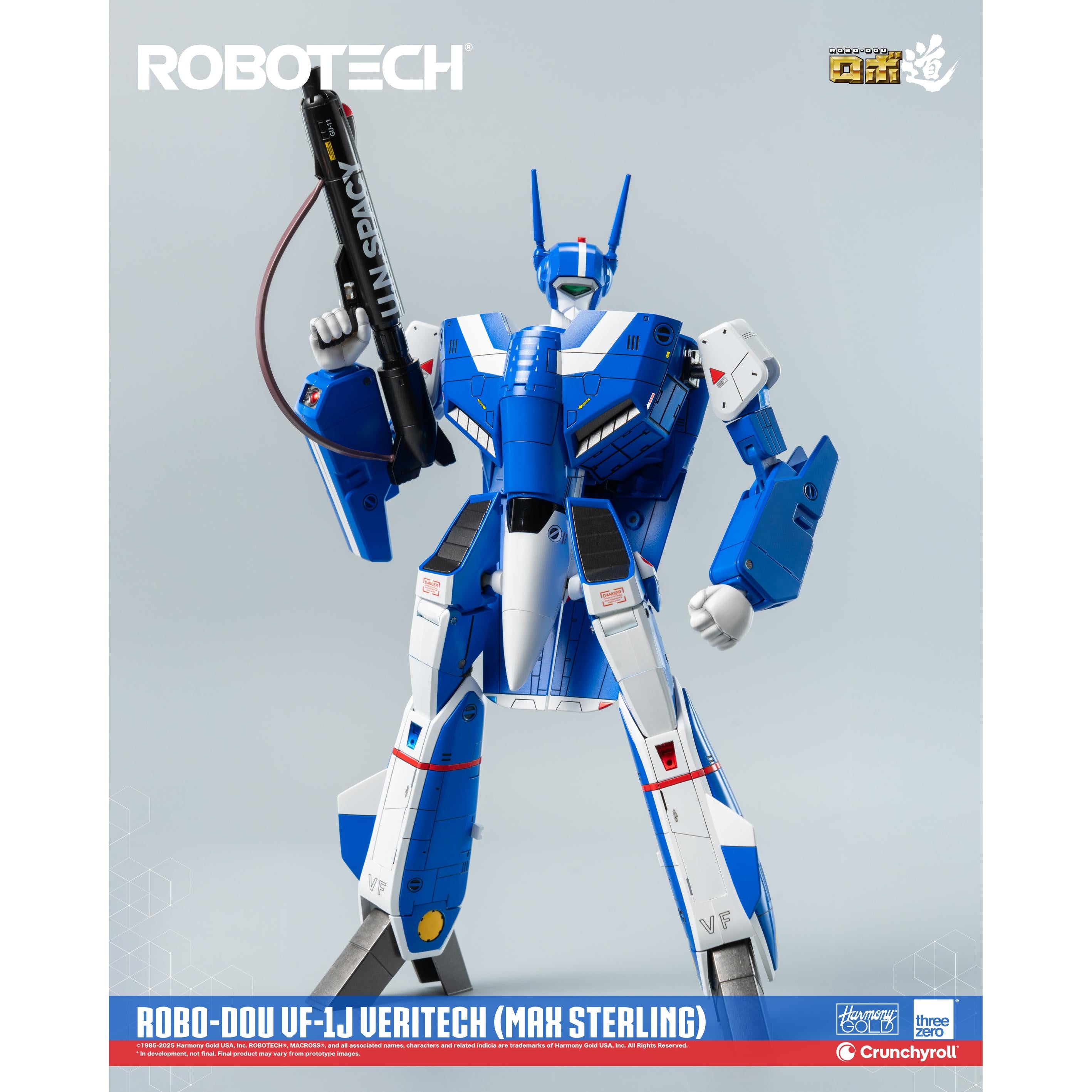 Threezero 3Z0366 1/72 ROBO-DOU ROBOTECH VF-1J Veritech (Max Sterling)