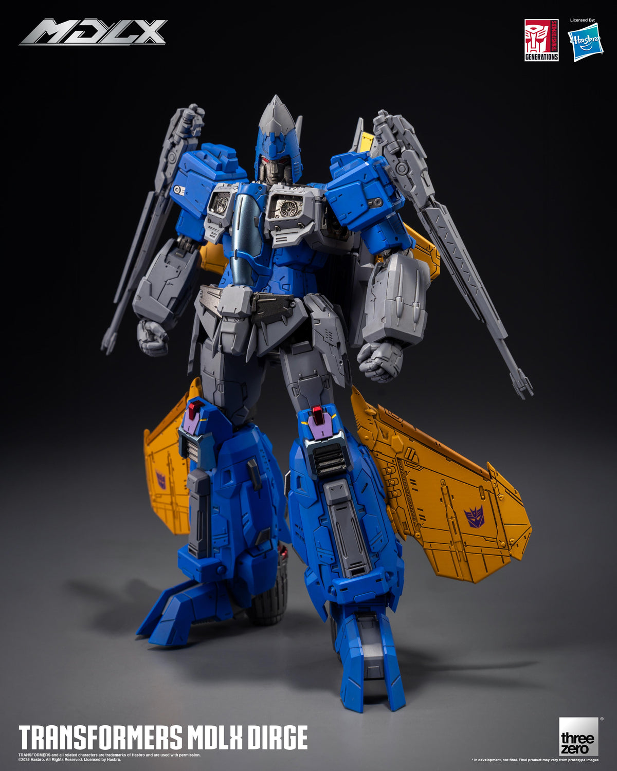 Threezero 3Z0888 Transformers - MDLX Dirge