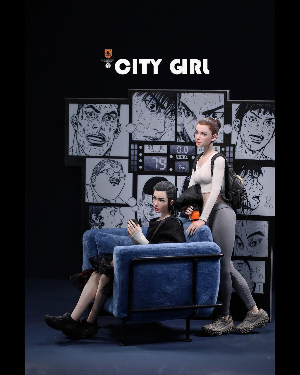 Mr.Z Model Studio CG002 1/6 City Series : City Girl Rui & Lei