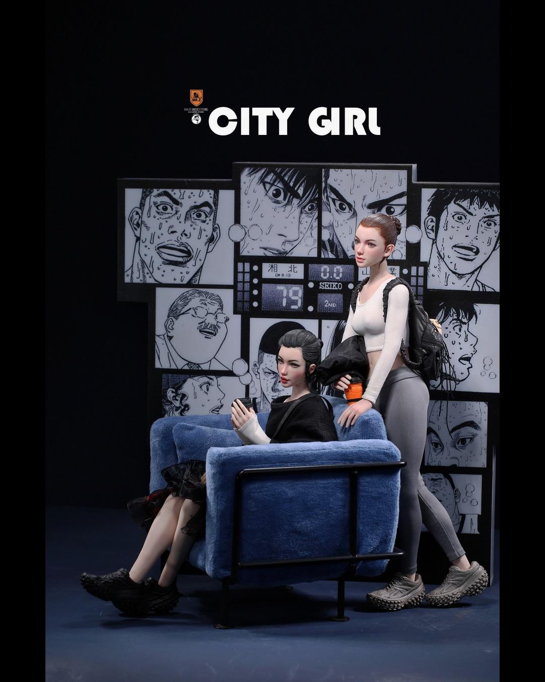 Mr.Z Model Studio CG002 1/6 City Series : City Girl Rui & Lei