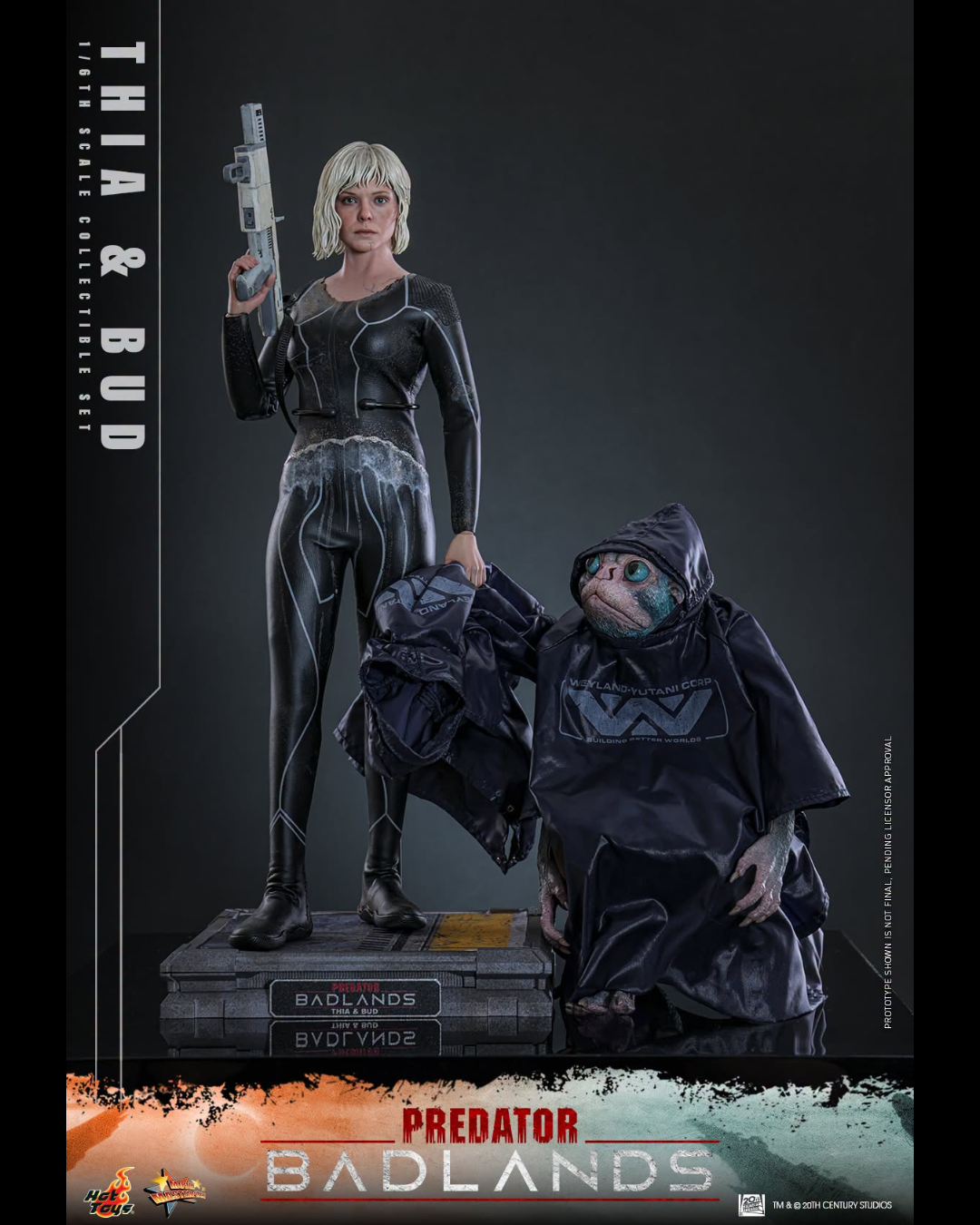Hot Toys MMS900 1/6 Predator : Badlands - Thia & Bud Collectible Set
