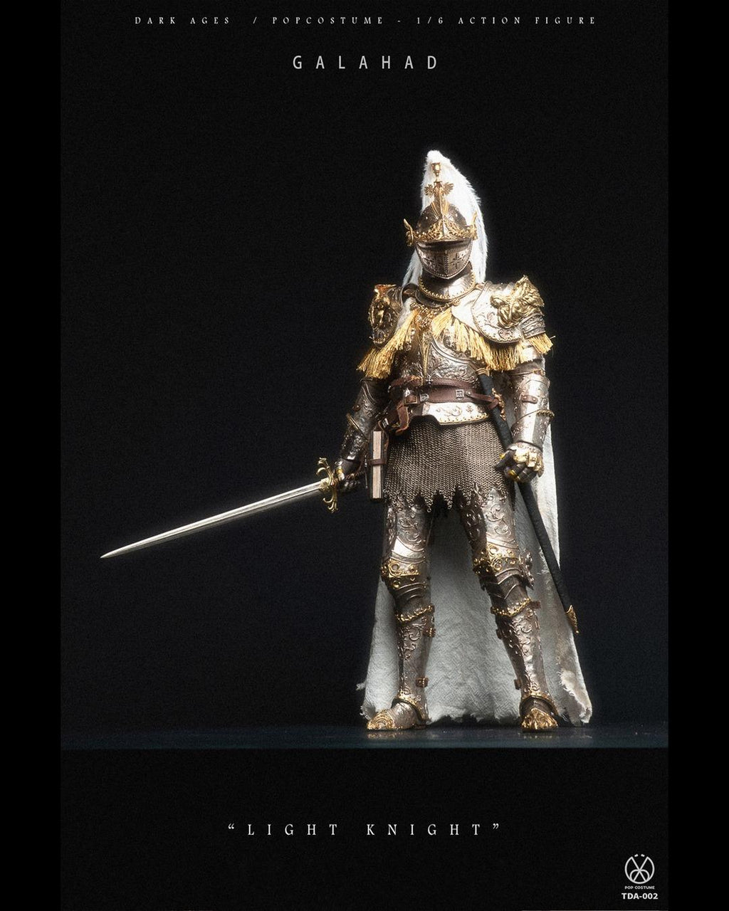 POP COSTUME TDA-002 1/6 Dark Ages : Sir Galahad the Pure
