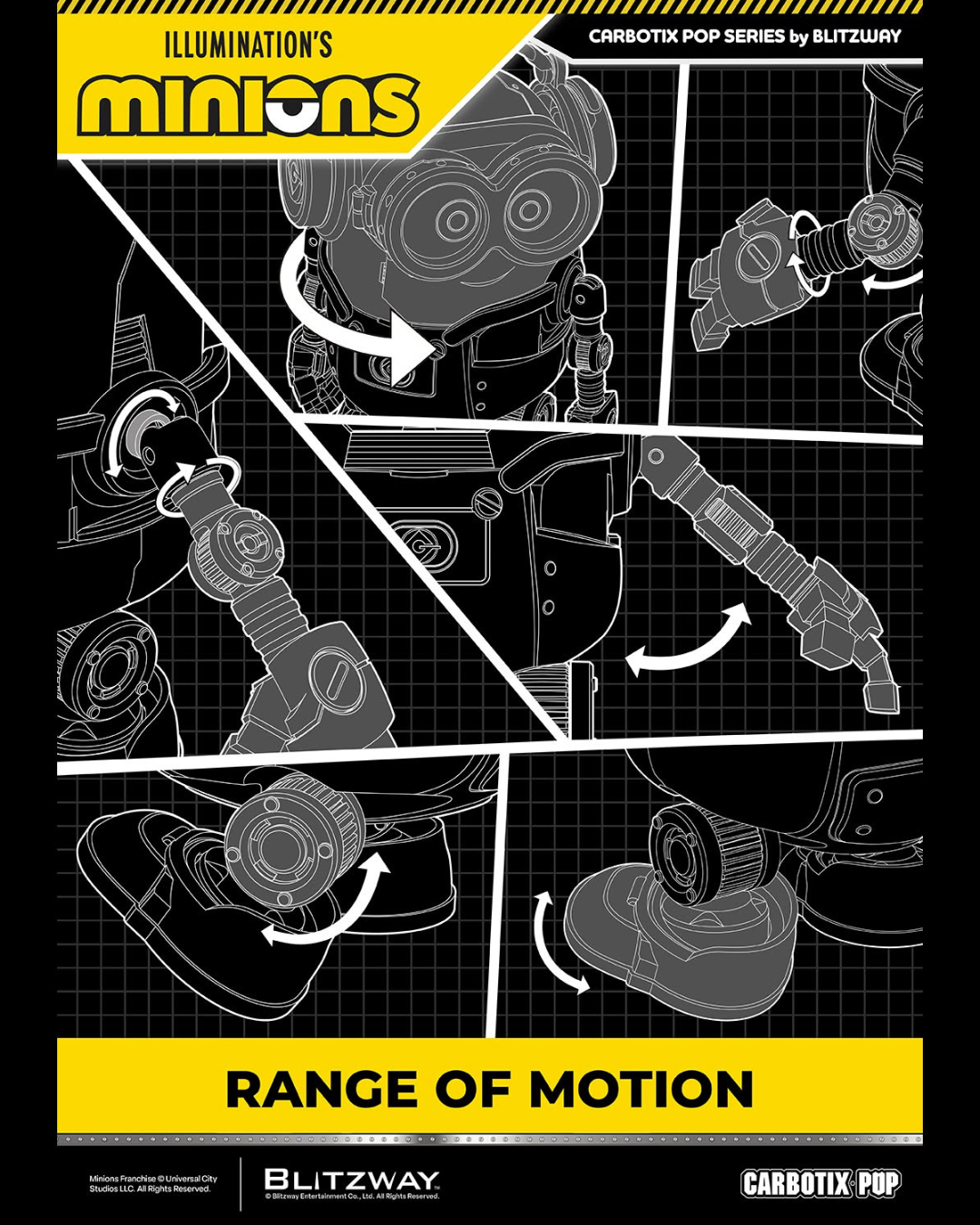 Blitzway BW-CA-11401 Carbotix Pop : Minions - Bob