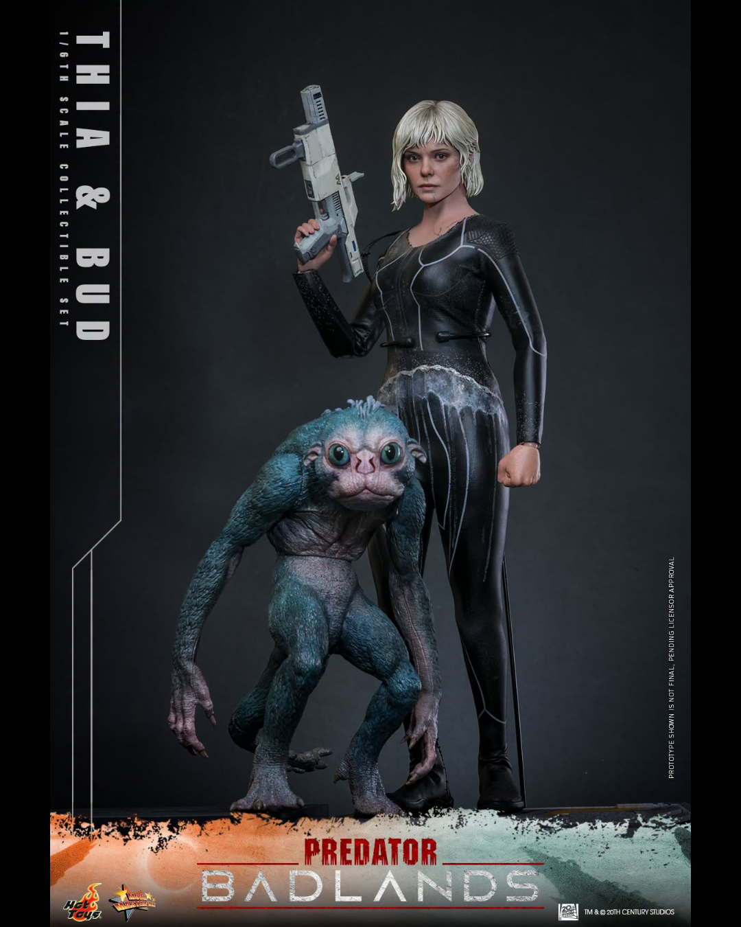 Hot Toys MMS900 1/6 Predator : Badlands - Thia & Bud Collectible Set