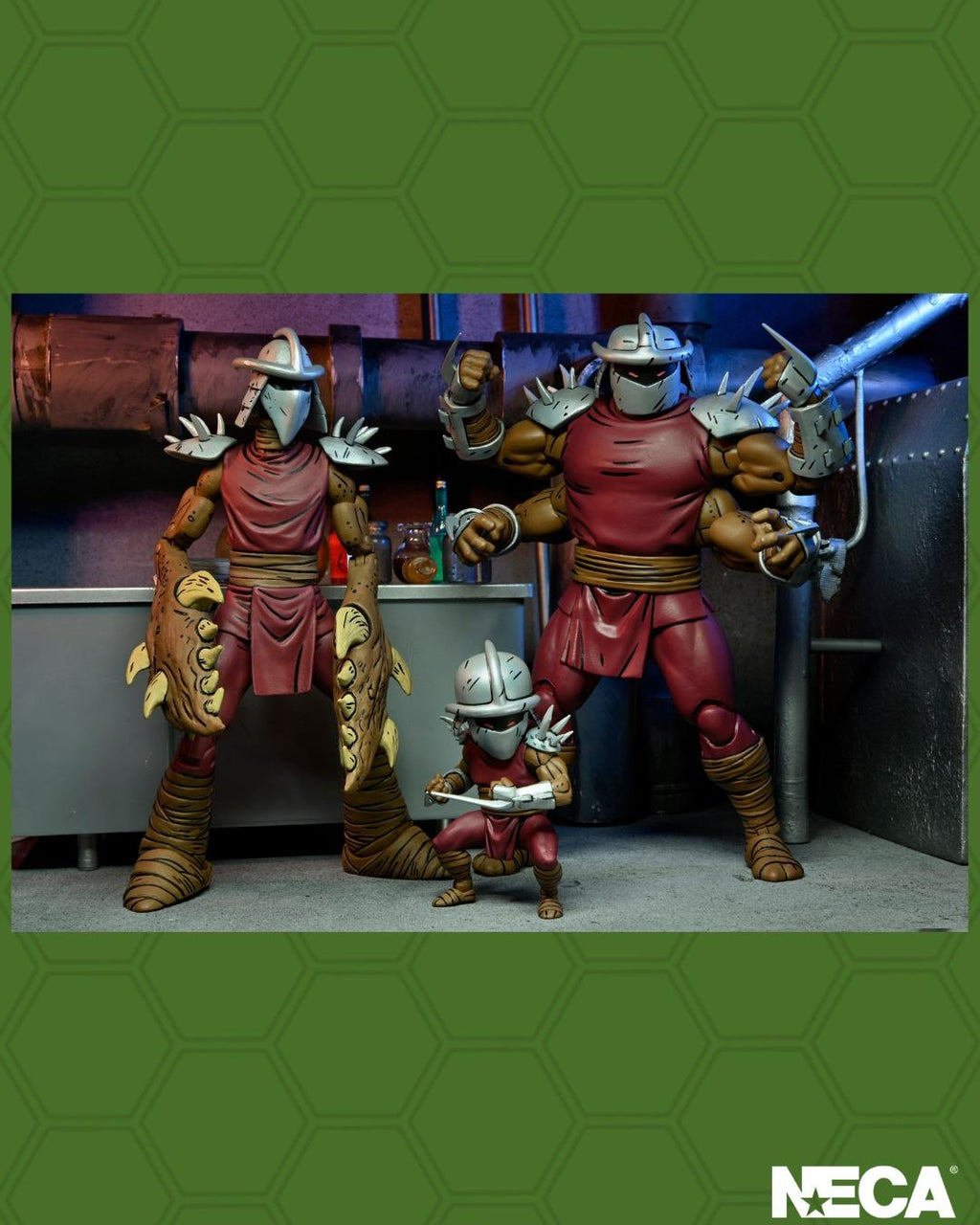 NECA TMNT 7” The Shredder Clones (Mirage Comics)
