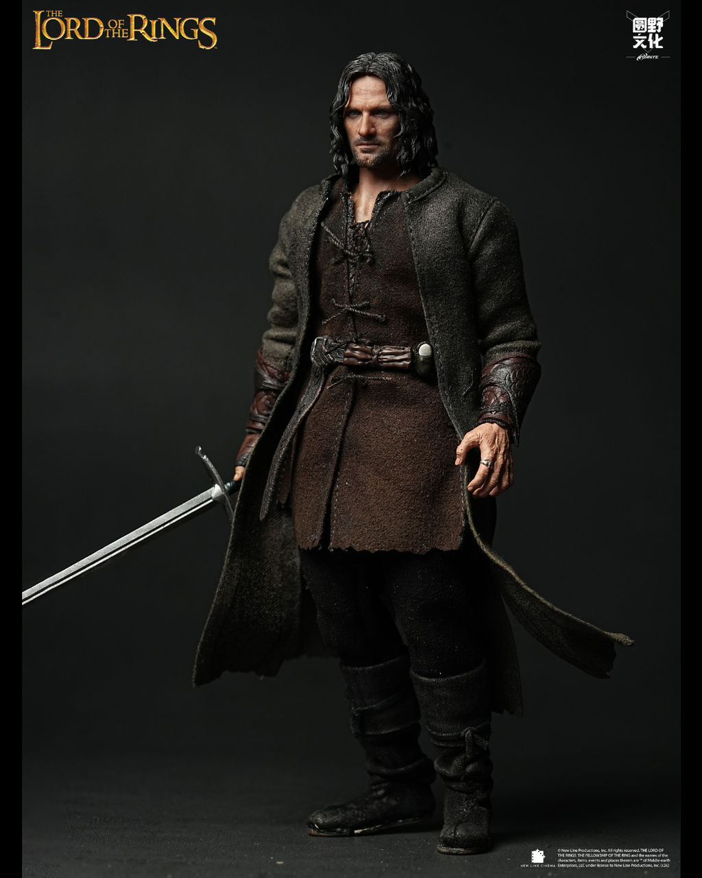 Yuanye Culture 1/12 The Lord of the Rings : The Two Towers - Aragorn (Collector's Edition)