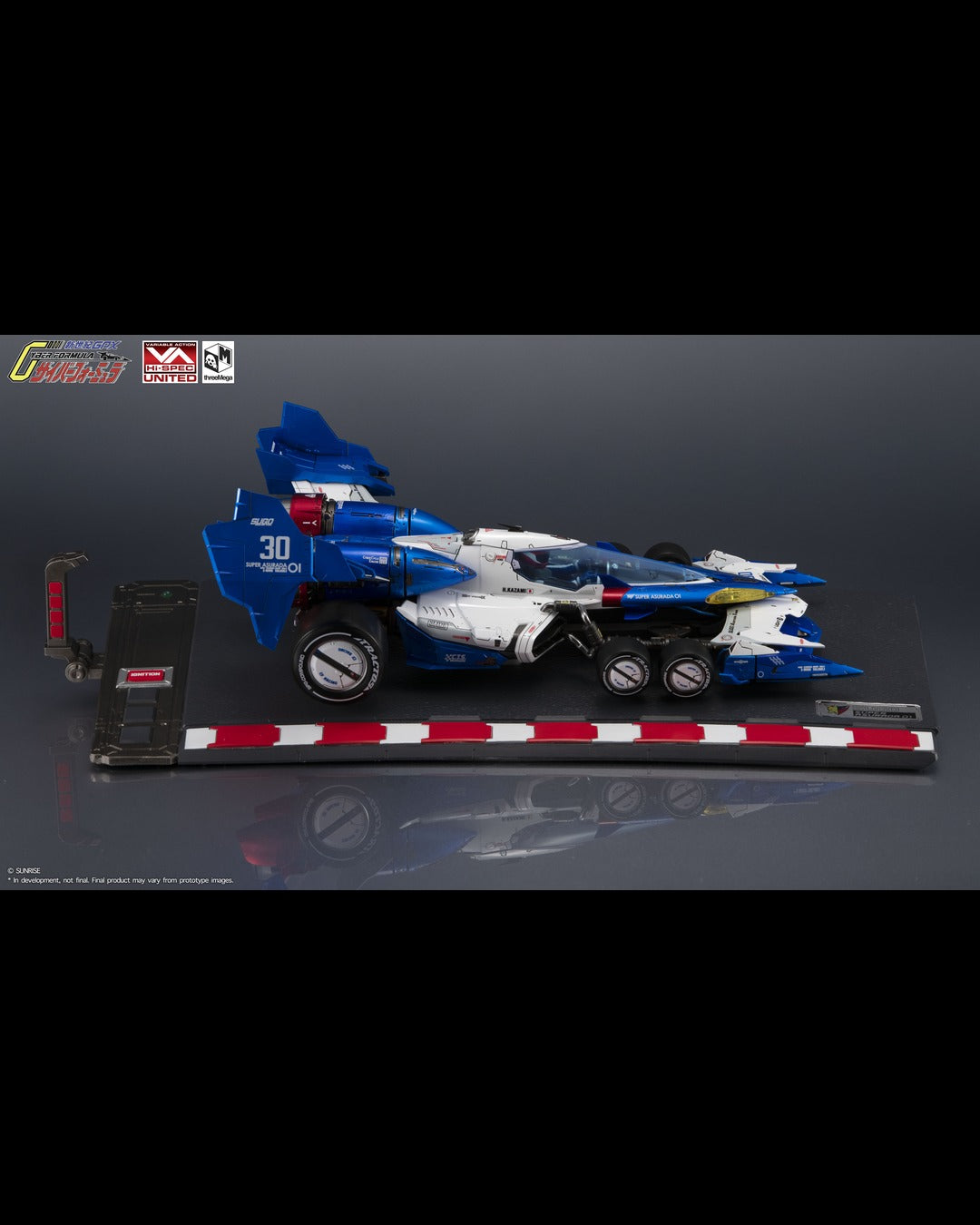 Threezero 3M0562 1/18 Future GPX Cyber Formula VARIABLE ACTION Hi-SPEC UNITED FUTURE GPX CYBER FORMULA SUPER ASURADA 01