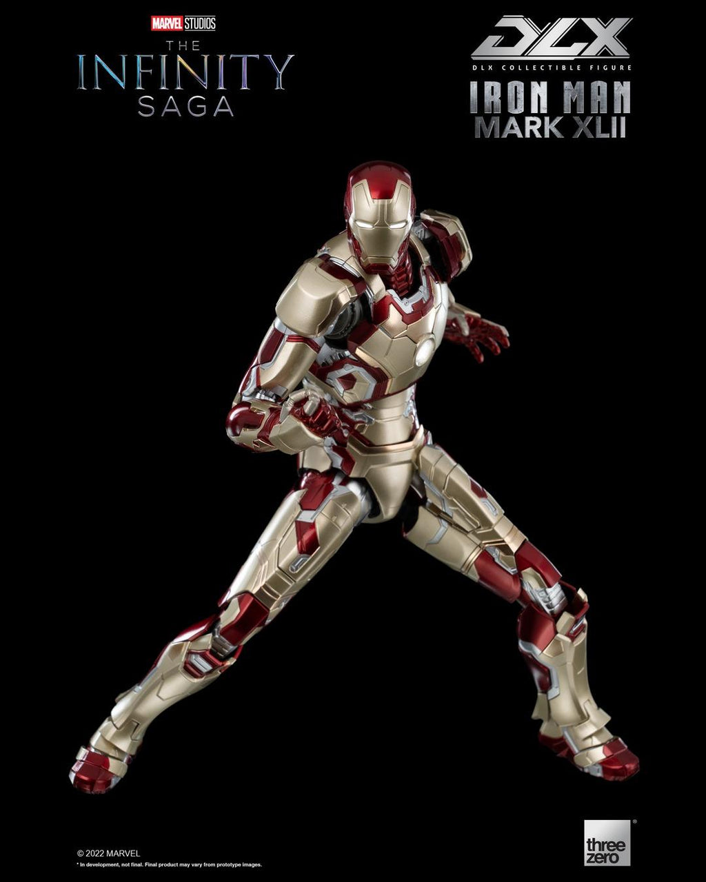 Threezero 3Z0251 1/12 The Infinity Saga - DLX Iron Man Mark 42