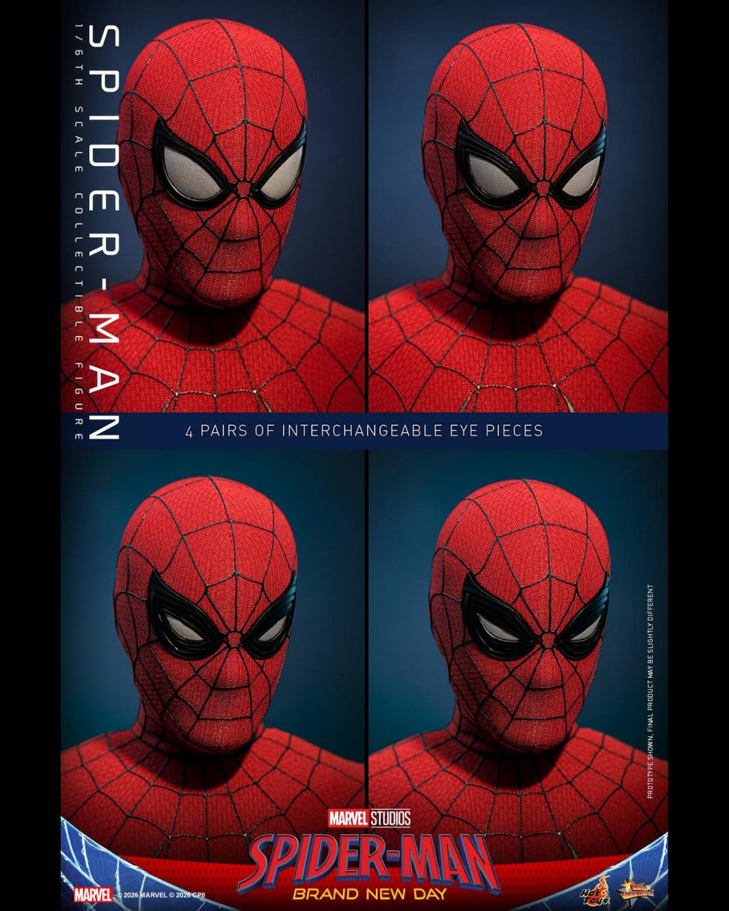 Hot Toys MMS892 1/6 Spider-Man : Brand New Day - Spider-Man (Regular Edition)